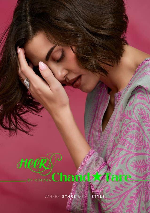Chand Tare By Kimora Fashion 061 TO 066 series Beautiful Festive Suits Stylish PURE Muslin Dresses At Wholesale Price